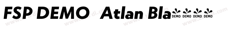 FSP DEMO   Atlan Bla字体转换